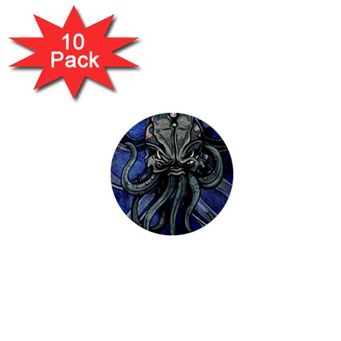 Kraken 1  Mini Button (10 pack)  from ArtsNow.com Front