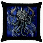 Kraken Throw Pillow Case (Black)