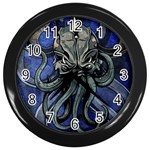 Kraken Wall Clock (Black)