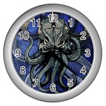 Kraken Wall Clock (Silver)