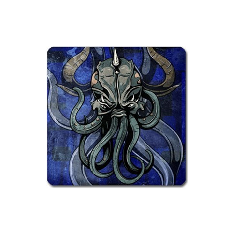 Kraken Magnet (Square) from ArtsNow.com Front