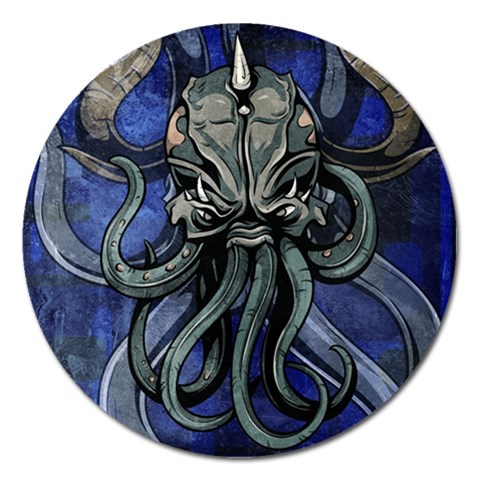 Kraken Magnet 5  (Round) from ArtsNow.com Front