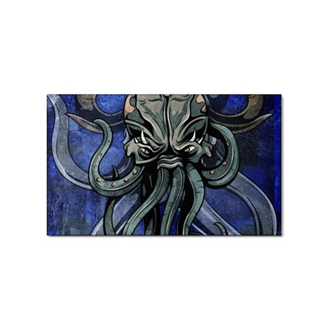 Kraken Sticker Rectangular (10 pack) from ArtsNow.com Front