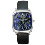 Kraken Square Metal Watch