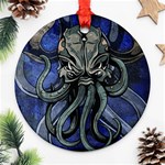 Kraken Round Ornament (Two Sides)