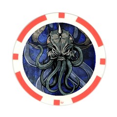 Kraken Poker Chip Card Guard from ArtsNow.com Front