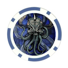 Kraken Poker Chip Card Guard from ArtsNow.com Back