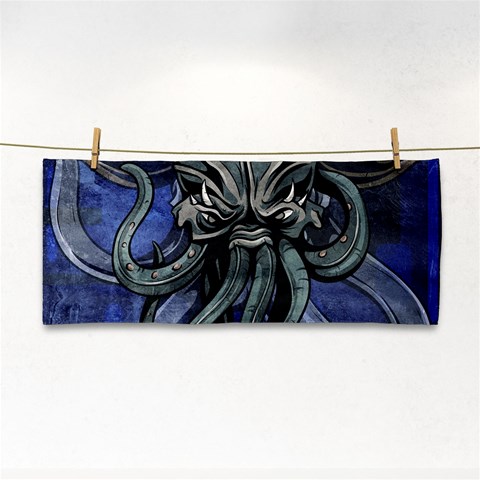 Kraken Hand Towel from ArtsNow.com Front