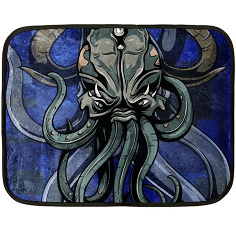 Kraken Double Sided Fleece Blanket (Mini) from ArtsNow.com 35 x27  Blanket Back
