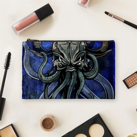 Kraken Cosmetic Bag (Medium) from ArtsNow.com Front
