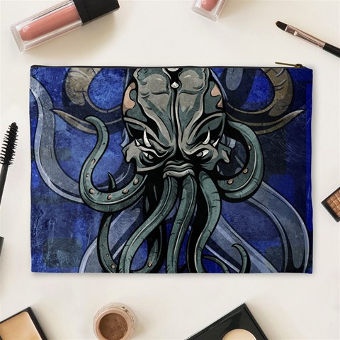 Kraken Cosmetic Bag (XL) from ArtsNow.com Back