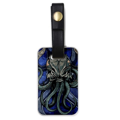 Kraken Luggage Tag (one side) from ArtsNow.com Front