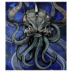 Kraken Drawstring Pouch (Medium) from ArtsNow.com Back