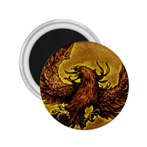 Phoenix Rising 2.25  Magnet from ArtsNow.com Front