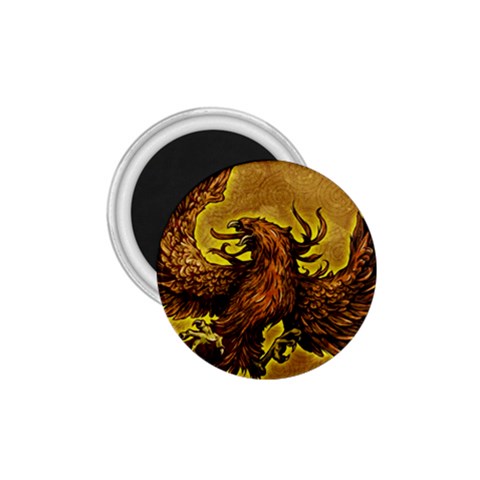 Phoenix Rising 1.75  Magnet from ArtsNow.com Front