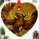 Phoenix Rising Ornament (Heart)