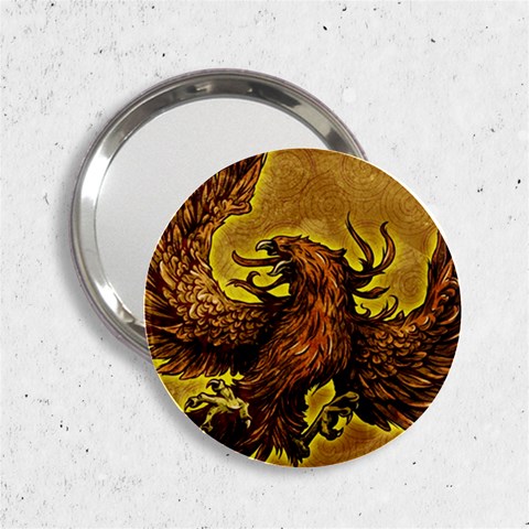 Phoenix Rising 2.25  Handbag Mirror from ArtsNow.com Front