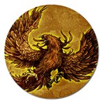 Phoenix Rising Magnet 5  (Round)