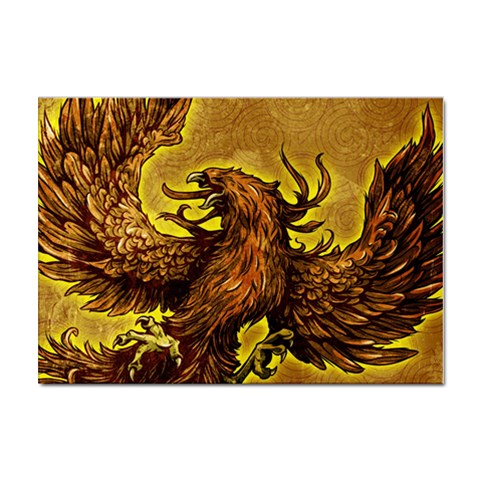 Phoenix Rising Sticker A4 (100 pack) from ArtsNow.com Front