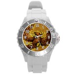 Phoenix Rising Round Plastic Sport Watch Large