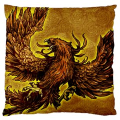 Phoenix Rising Large Cushion Case (Two Sides) from ArtsNow.com Front