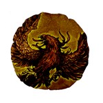 Phoenix Rising 15  Premium Round Cushion 