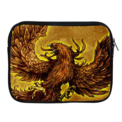 Phoenix Rising Apple iPad 2/3/4 Zipper Case from ArtsNow.com Front