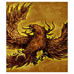 Phoenix Rising Drawstring Pouch (Small) from ArtsNow.com Back