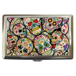 Sugar Skull Collage Cigarette Money Case