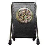 Sugar Skull Collage Pen Holder Desk Clock