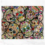 Sugar Skull Collage Jigsaw Puzzle (Rectangular)