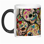 Sugar Skull Collage Morph Mug