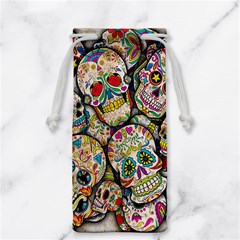 Sugar Skull Collage Jewelry Bag from ArtsNow.com Back