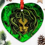 Medusa Ornament (Heart)