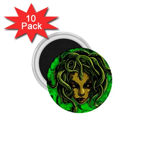 Medusa 1.75  Magnet (10 pack)  from ArtsNow.com Front
