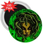 Medusa 3  Magnet (100 pack)