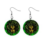 Medusa 1  Button Earrings