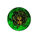 Medusa Rubber Round Coaster (4 pack)