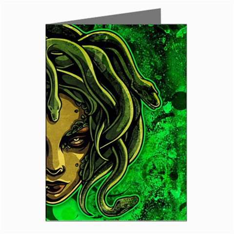 Medusa Greeting Cards (Pkg of 8) from ArtsNow.com Left