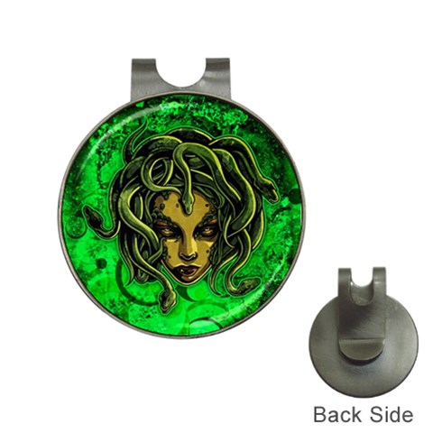 Medusa Golf Ball Marker Hat Clip from ArtsNow.com Front
