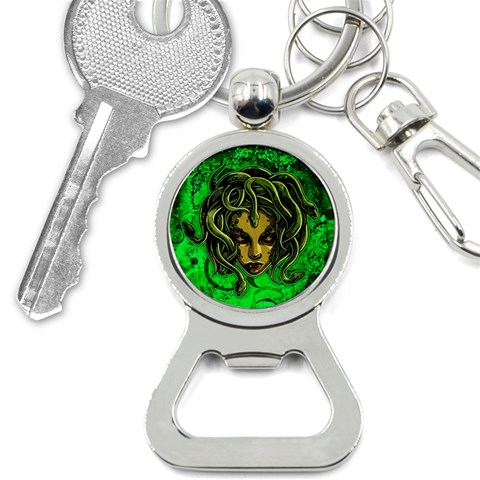Medusa Bottle Opener Key Chain from ArtsNow.com Front