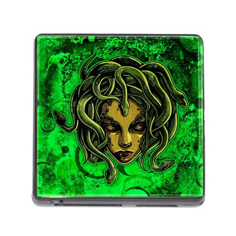 Medusa Memory Card Reader with Storage (Square) from ArtsNow.com Front