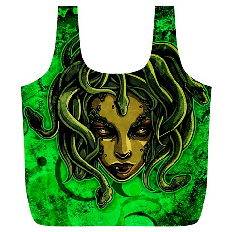 Medusa Full Print Recycle Bag (XL) from ArtsNow.com Front