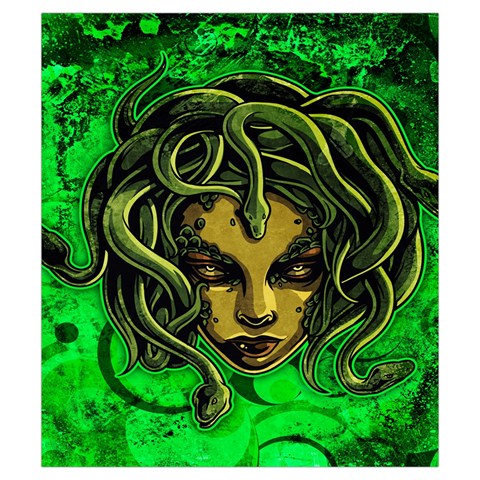 Medusa Drawstring Pouch (Small) from ArtsNow.com Front