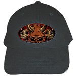 Evil Skulls Black Cap