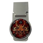 Evil Skulls Money Clip (Round)