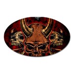 Evil Skulls Magnet (Oval)