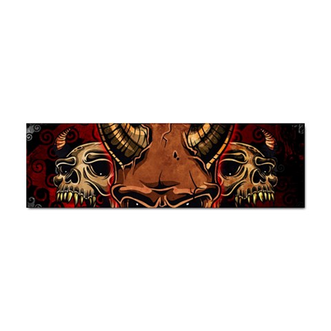 Evil Skulls Sticker Bumper (10 pack) from ArtsNow.com Front