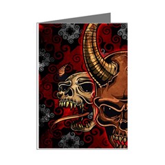 Evil Skulls Mini Greeting Cards (Pkg of 8) from ArtsNow.com Right
