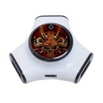 Evil Skulls 3-Port USB Hub